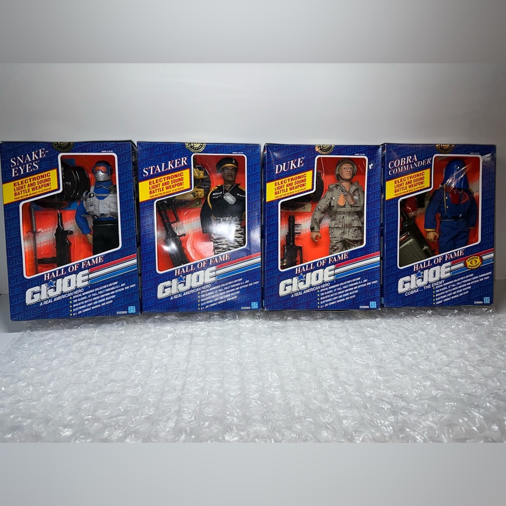 GI Joe Hall Of Fame 4 Total